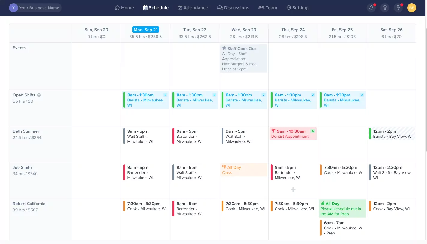 How To Create A Weekly Employee Schedule In Excel