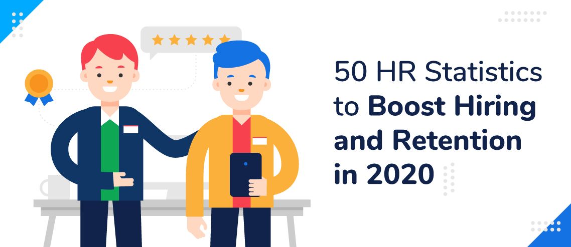 50 HR Statistics to Boost Hiring and Retention in 2020