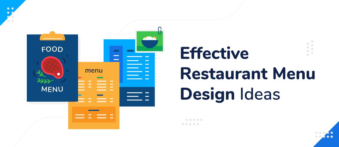 7 Effective Restaurant Menu Design Ideas