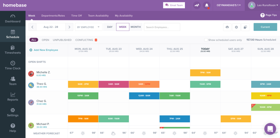 Time and Attendance Software - Homebase