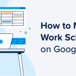 How To Make a Daily Schedule Template on Google Sheets